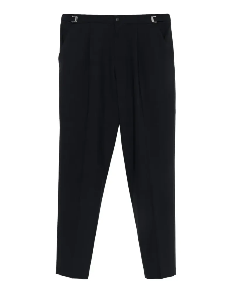 Cellar Door Leo Straight-Leg-Hose mit Falten - Blau Blau