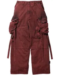 Julius Gasmark Cargohose Rot