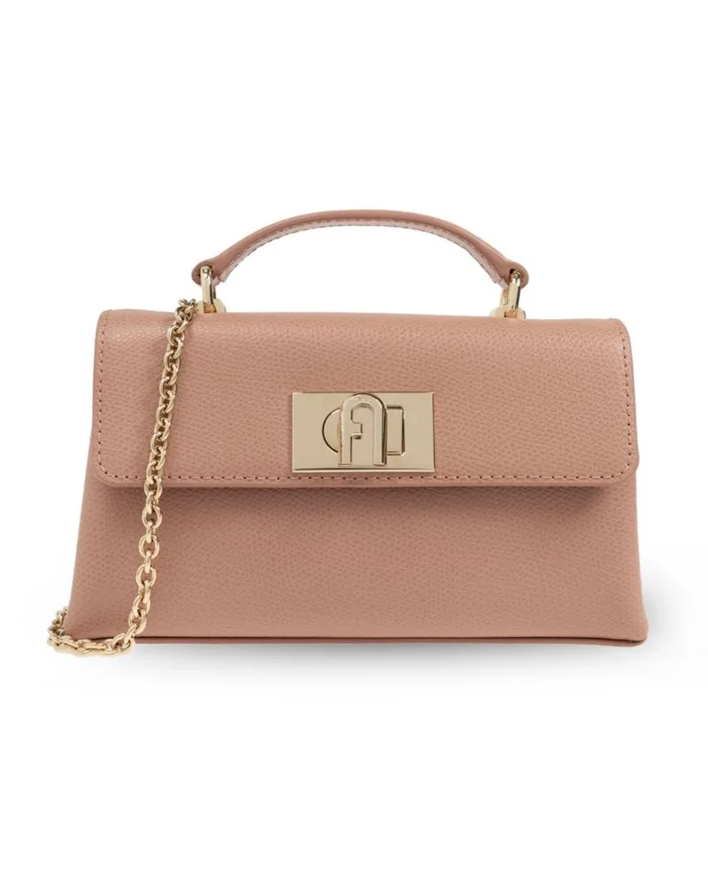 Furla Tote Bag mit Logo-Schnalle - Nude Nude
