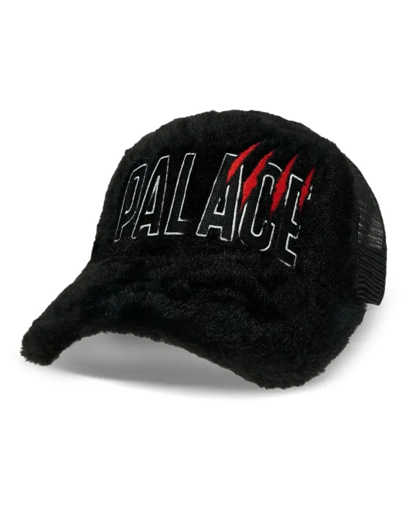 PALACE Claw Furry Trucker Baseballkappe mit Logo - Schwarz Schwarz