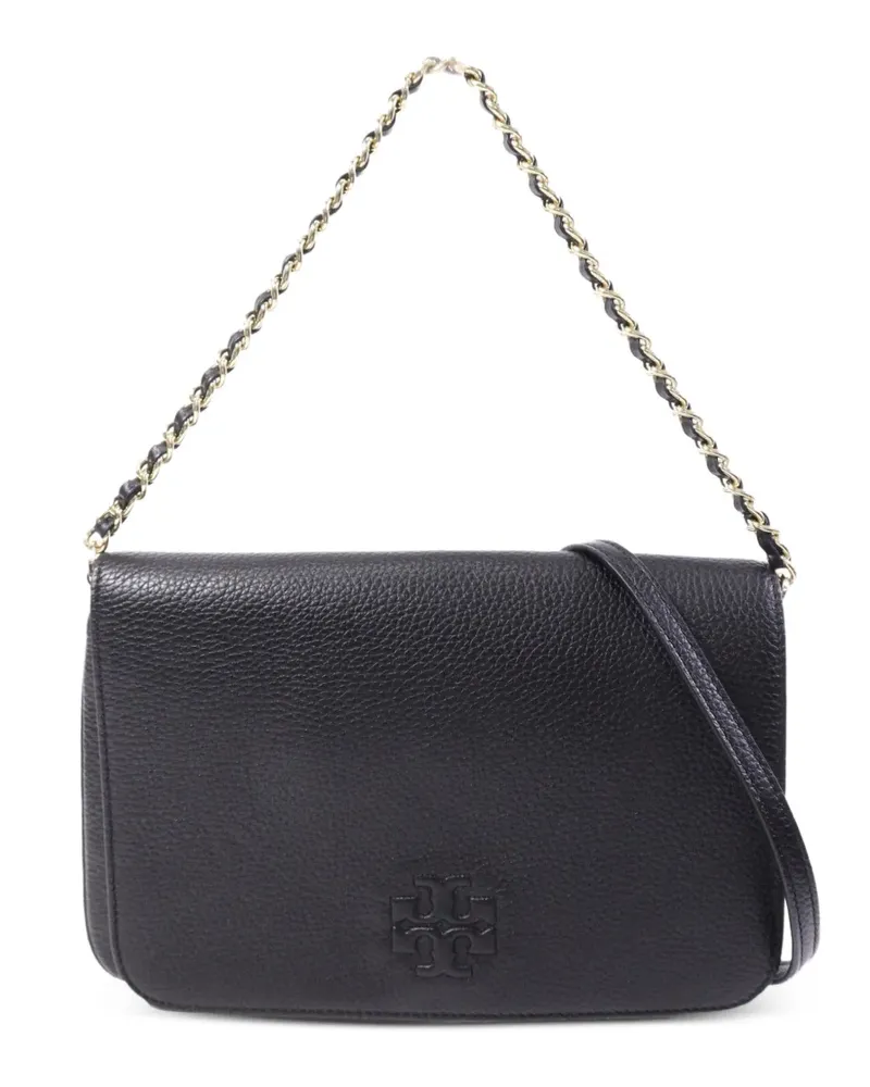 Tory Burch Umhängetasche mit Kettenriemen - Schwarz Schwarz