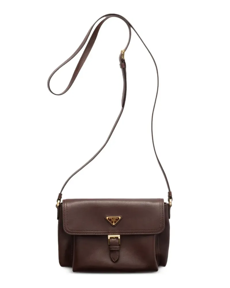 Prada Smartphone-Tasche aus Nappaleder - Braun Braun