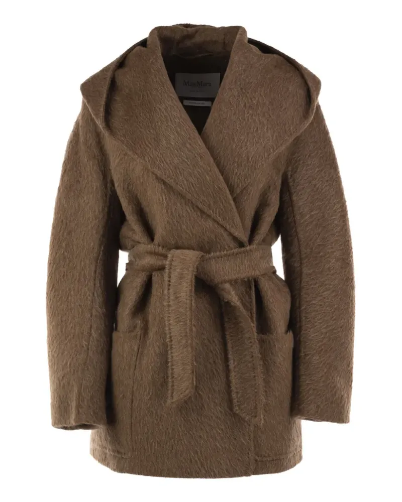Max Mara hooded wrap coat - Braun Braun