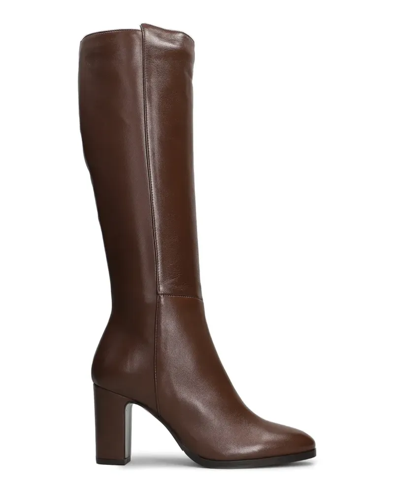 Julie Dee Stiefel mit Reißverschluss - Braun Braun