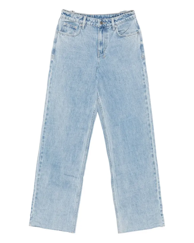ksubi Ausgefranste Jeans - Blau Blau