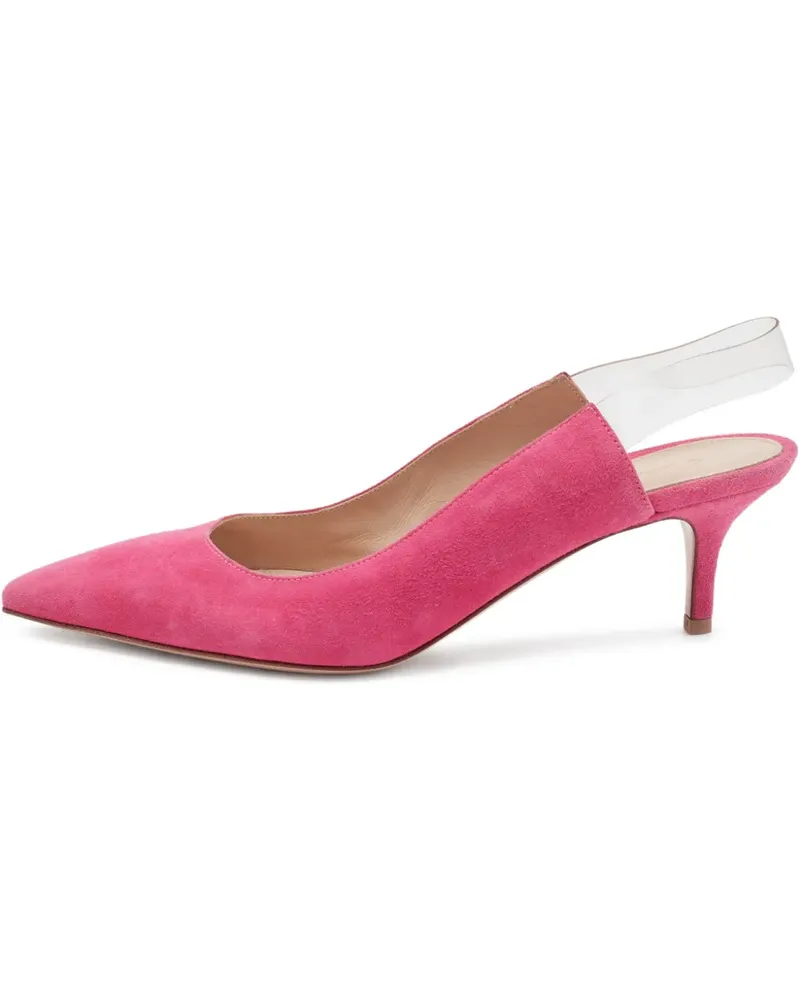 Gianvito Rossi Pre-owned Slingback-Pumps mit spitzer Kappe - Rosa Rosa