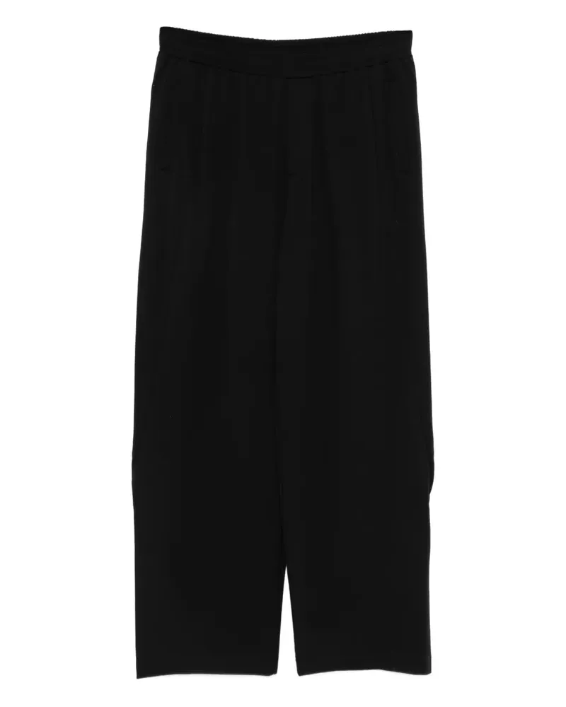 Emporio Armani elasticated track pants - Schwarz Schwarz
