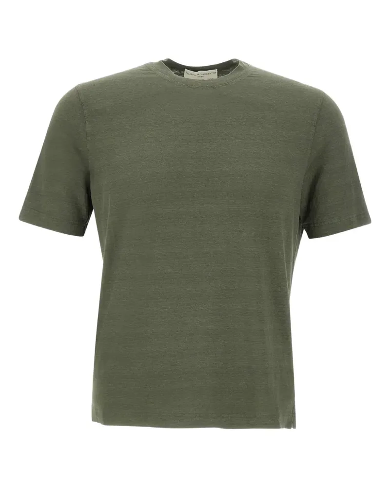 Filippo de Laurentiis T-Shirt mit Rundhalsausschnitt - Grün Grün
