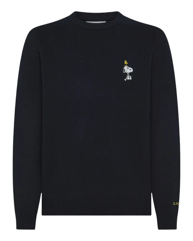 Sun68 x Peanuts sweater - Blau Blau