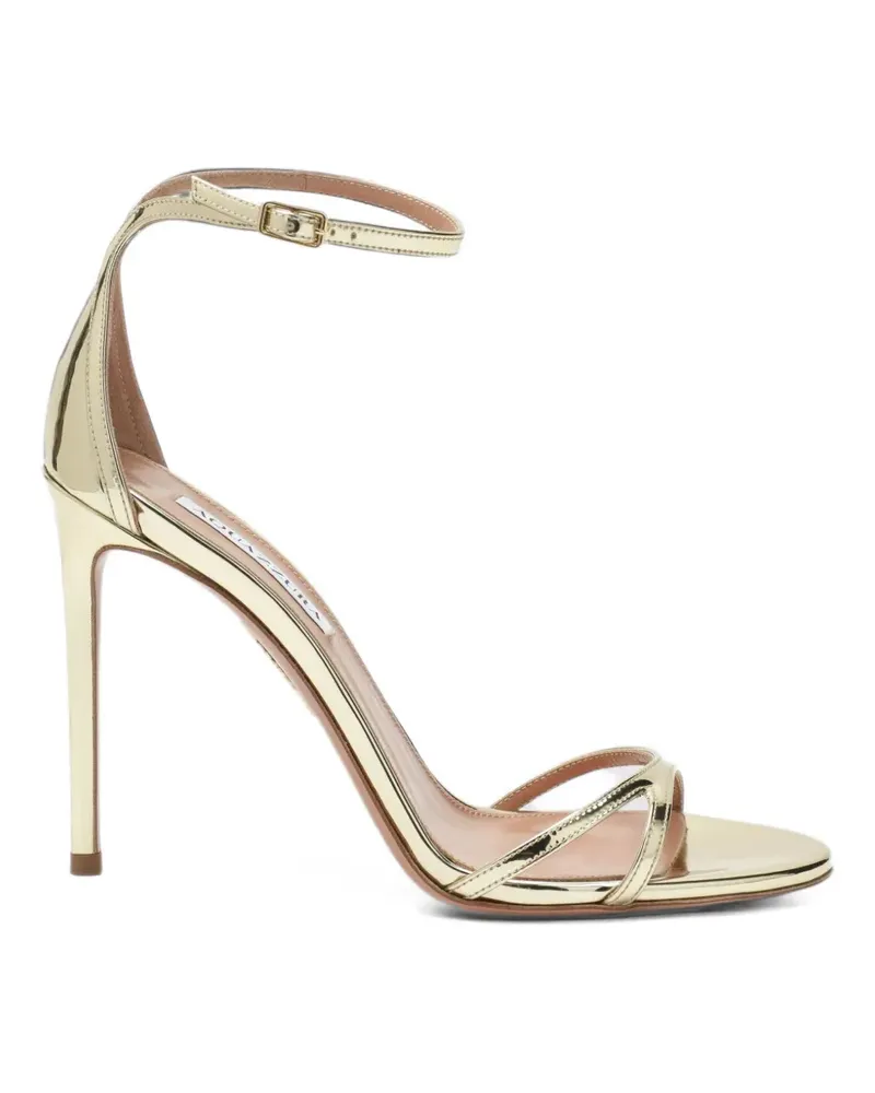 Aquazzura Nuda Sandalen 105cm - Gold Gold