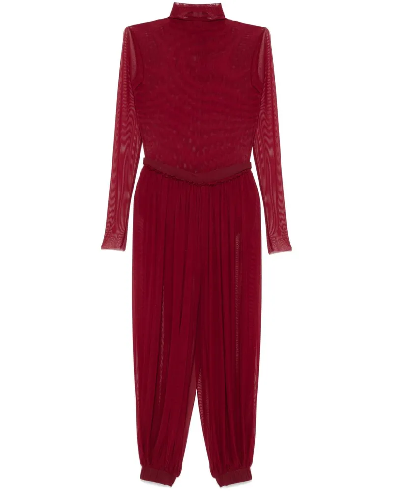 ATU Body Couture Hosen-Set aus Mesh - Rot Rot