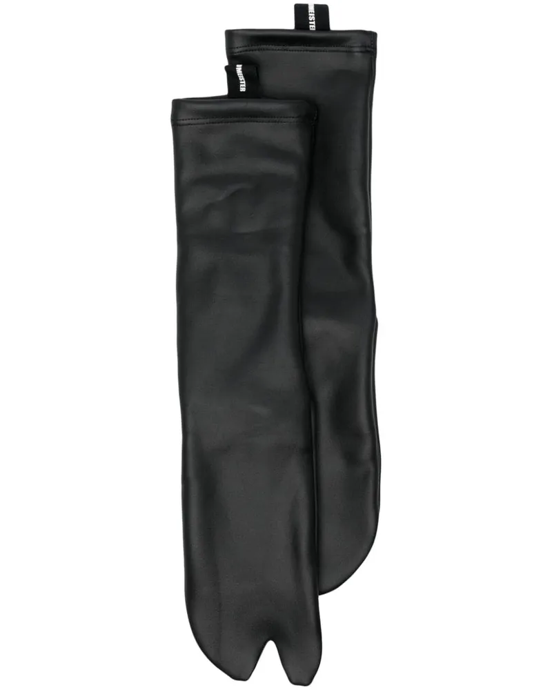 Melitta Baumeister Socken mit Tabi-Spitze - Schwarz Schwarz