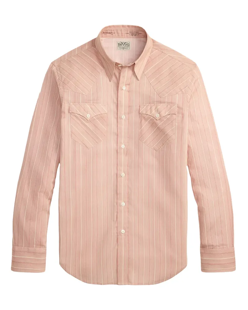 Ralph Lauren Gestreiftes Hemd - Rosa Rosa