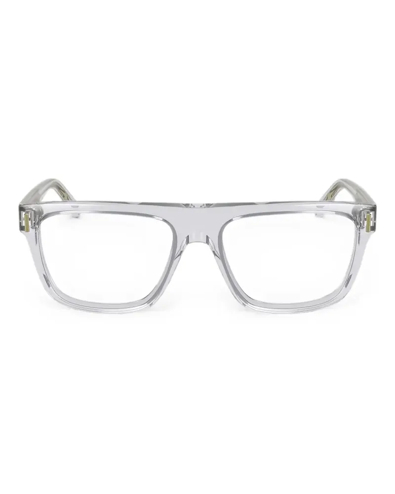 Ferragamo square-frame glasses - Grau Grau