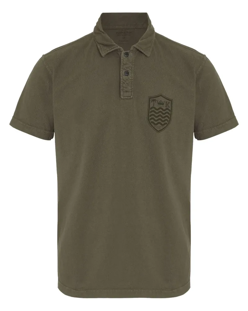 Osklen Poloshirt mit Logo - Grün Grün