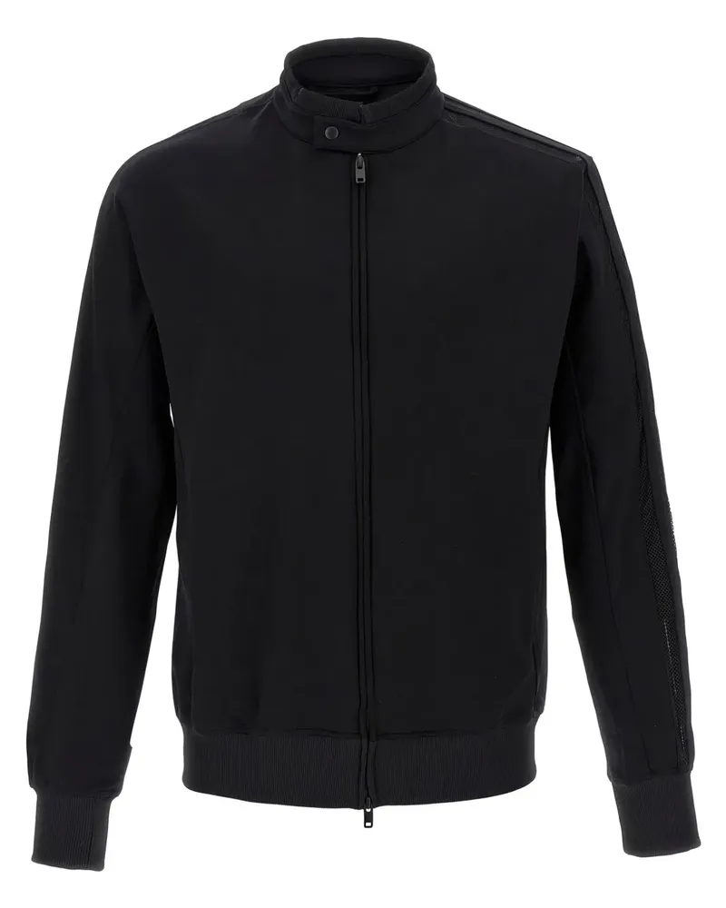 Y-3 Sweatshirt mit Reißverschluss - Schwarz Schwarz