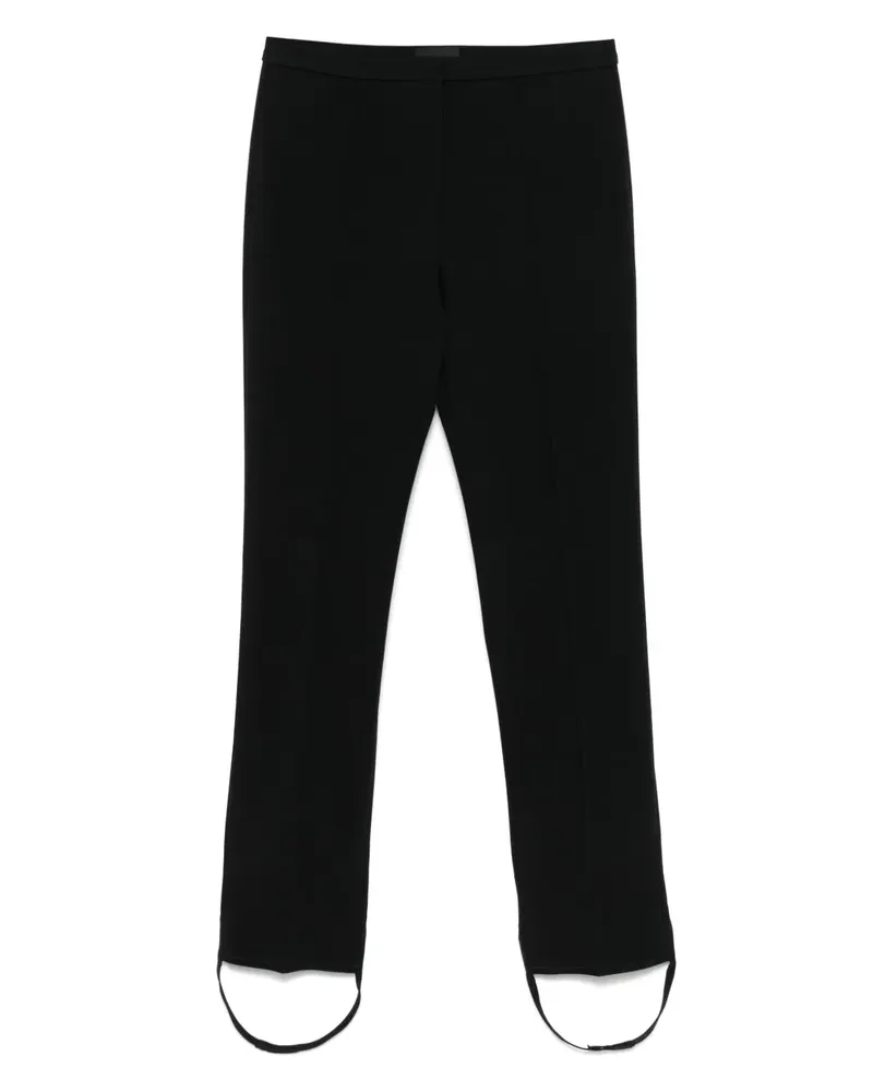 Givenchy Hose mit Bügelfalten - Schwarz Schwarz