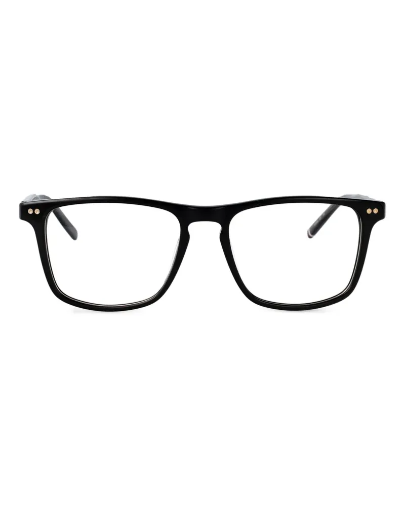 Tommy Hilfiger Brille mit eckigem Gestell - Schwarz Schwarz