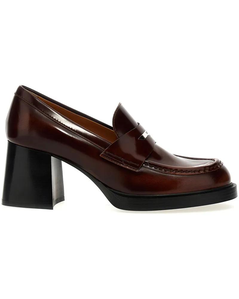 TOD'S Pumps aus Leder 65mm - Braun Braun