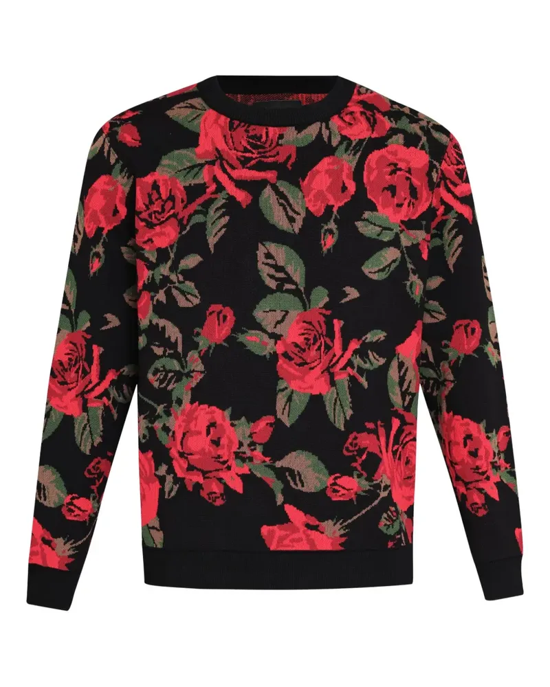 Osklen Vintage Rose Pullover - Schwarz Schwarz