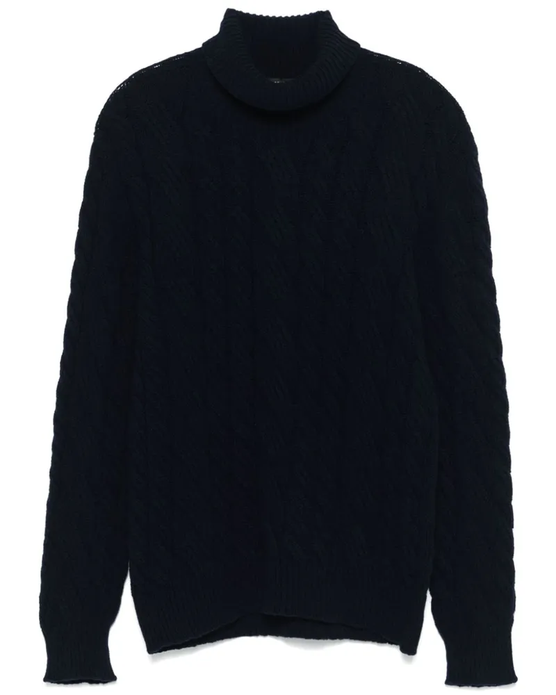 Tagliatore Zermat Pullover - Blau Blau