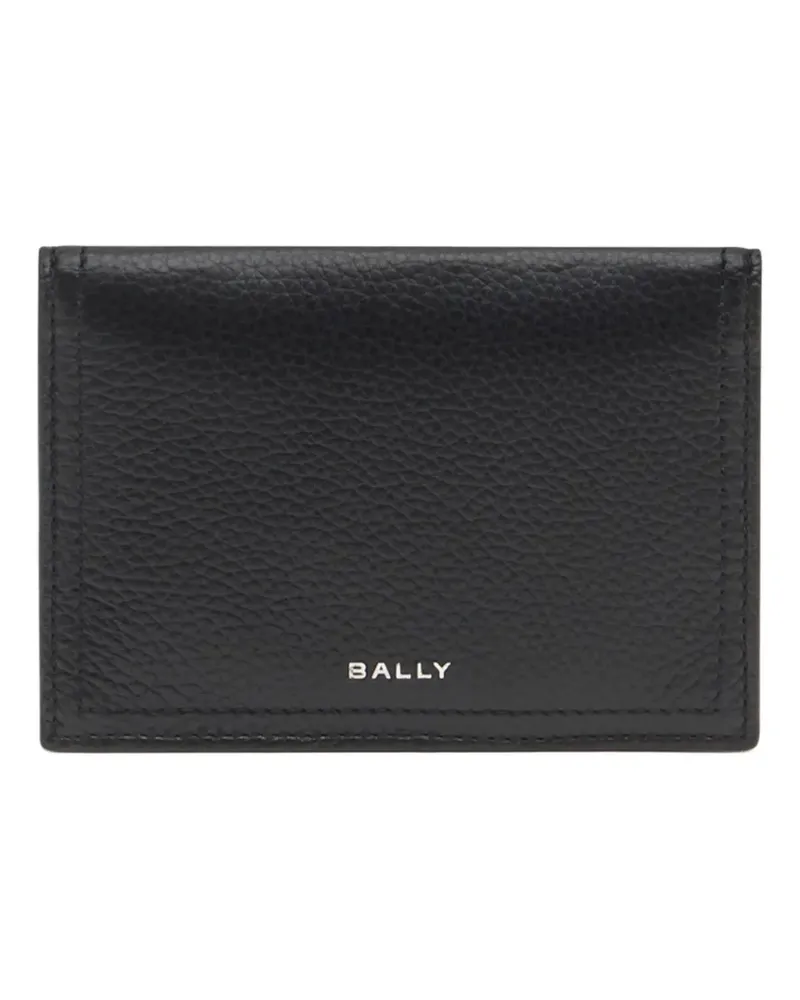 Bally Capitol Kartenetui aus strukturiertem Leder - Schwarz Schwarz