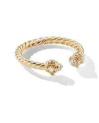 David Yurman 18kt Renaissance Gelbgoldring mit Diamant Gold