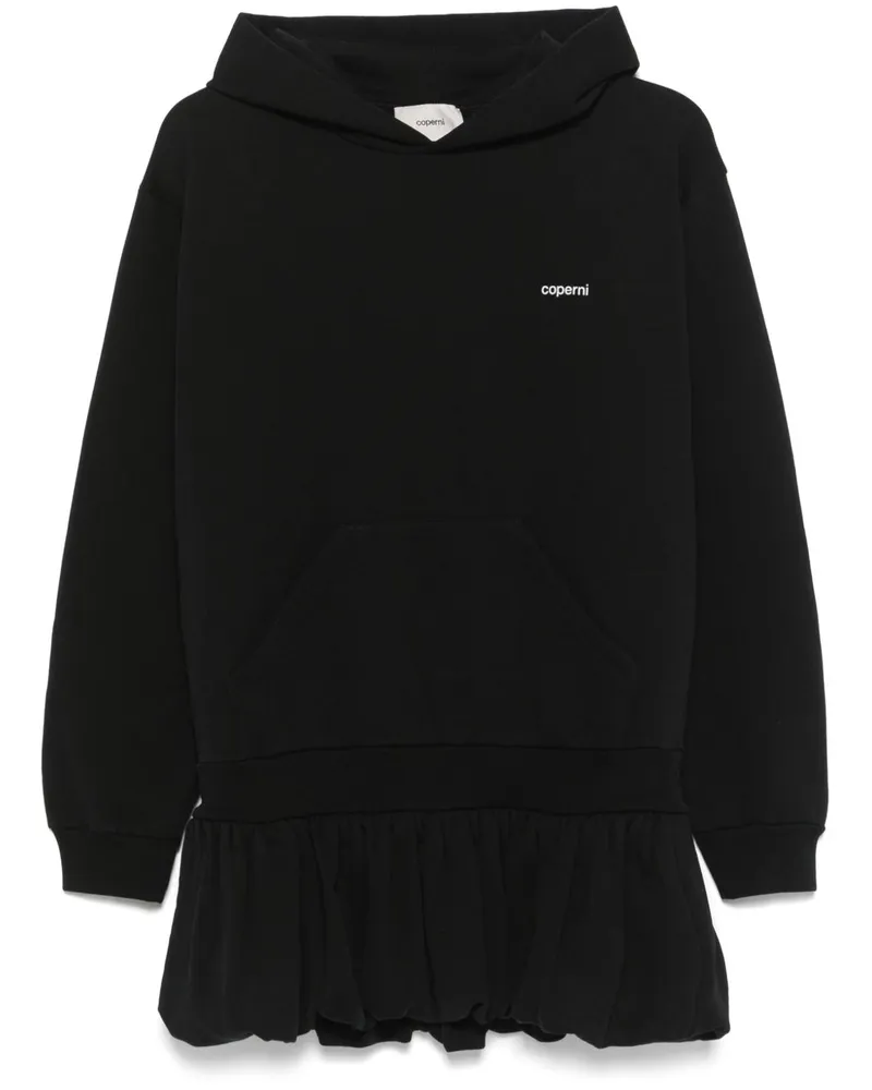 COPERNI Basque Minikleid mit Logo - Schwarz Schwarz