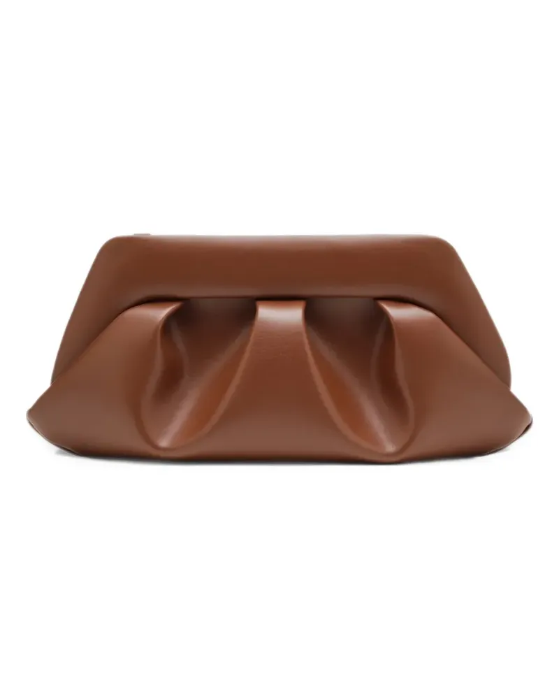 THEMOIRÈ Bios ruched-detail shoulder bag - Braun Braun