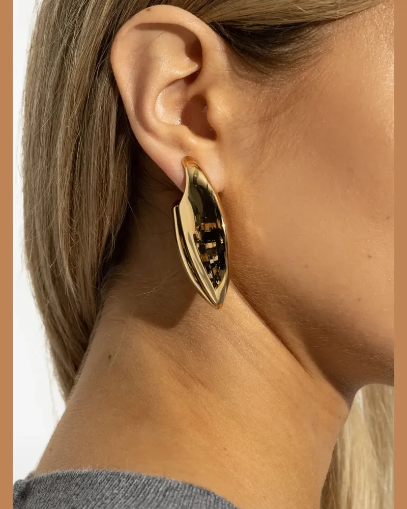 Givenchy Ohrringe im Kokon-Design - Gold Gold