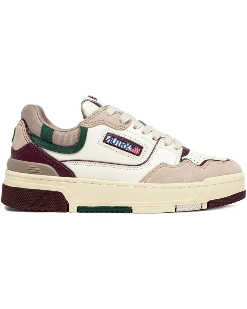 AUTRY CLC Low Sneakers aus Leder - Weiß Weiß