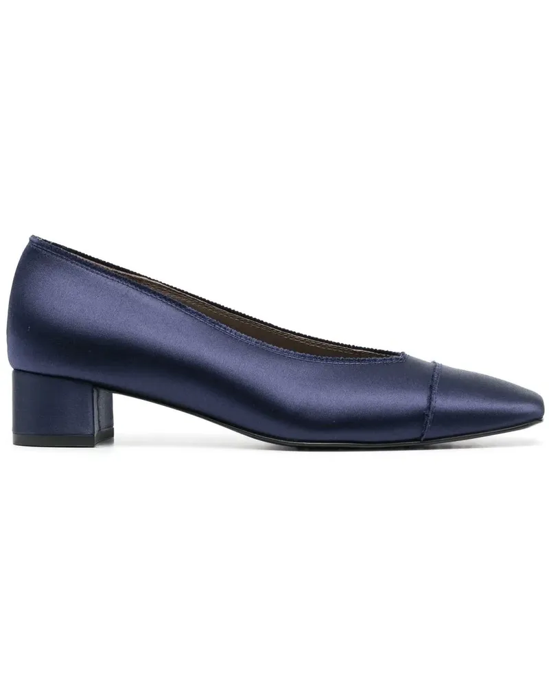 Pedro Garcia Pumps mit Satin-Finish - Blau Blau