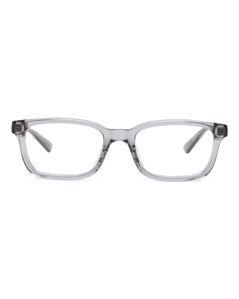 Montblanc Brille mit eckigem Gestell - Grau Grau