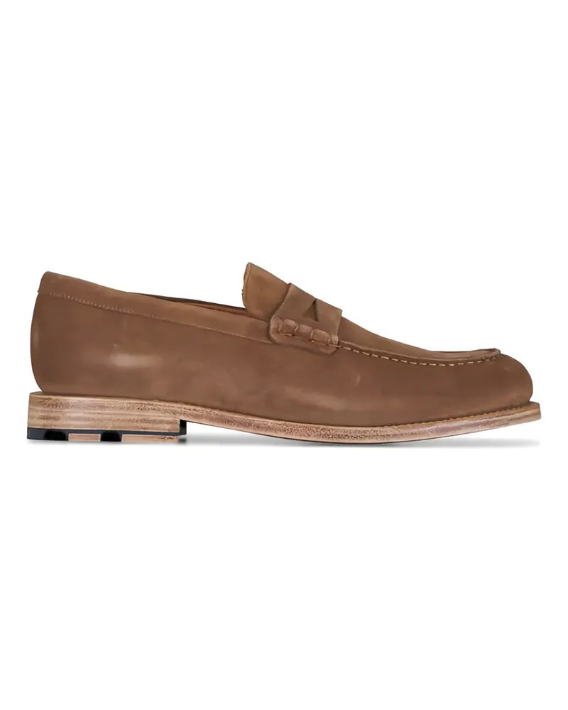 Heschung Aloe suede loafers - Braun Braun