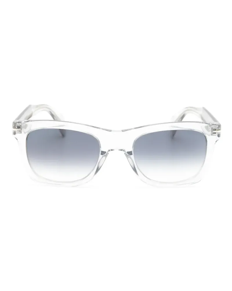 EYEWEAR by DAVID BECKHAM Sonnenbrille mit eckigem Gestell - Weiß Weiß