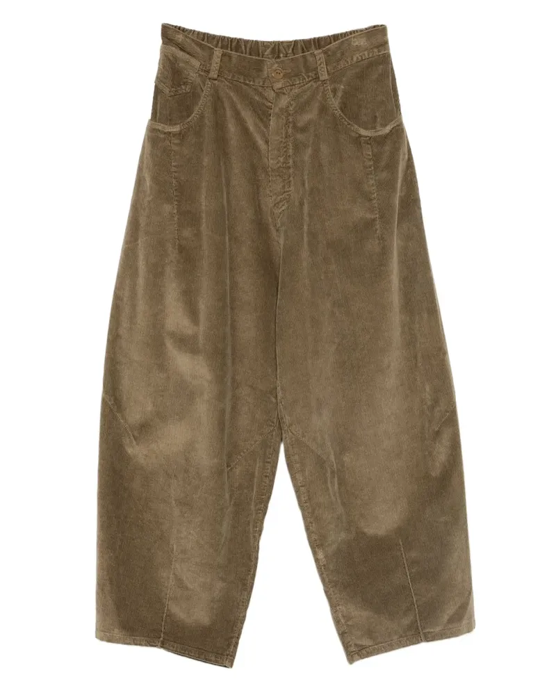 CORDERA corduroy trousers - Braun Braun
