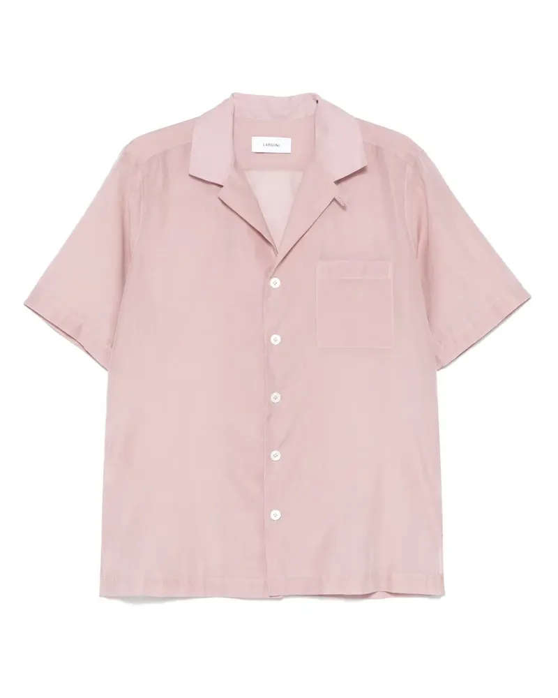 LARDINI Hemd mit Sheer-Effekt - Rosa Rosa