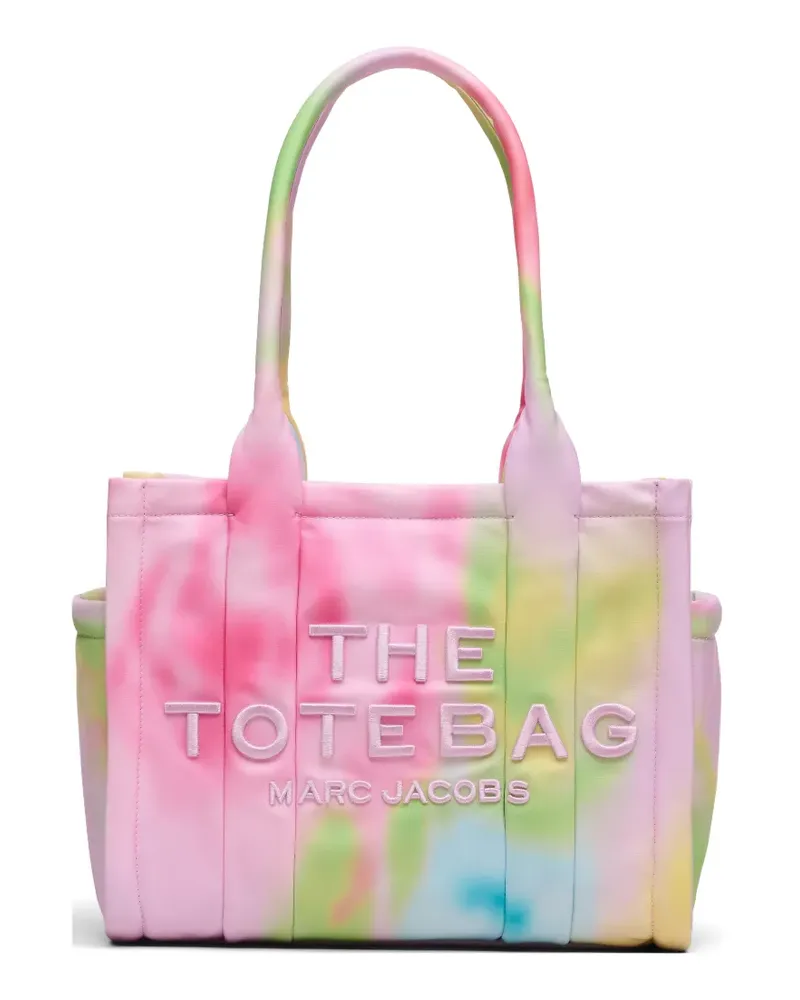 Marc Jacobs The Tote Bag blurred floral tote bag - Rosa Rosa