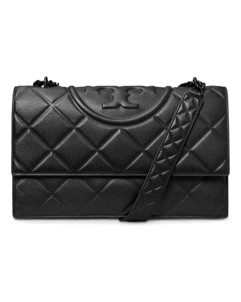 Tory Burch Fleming Schultertasche - Schwarz Schwarz