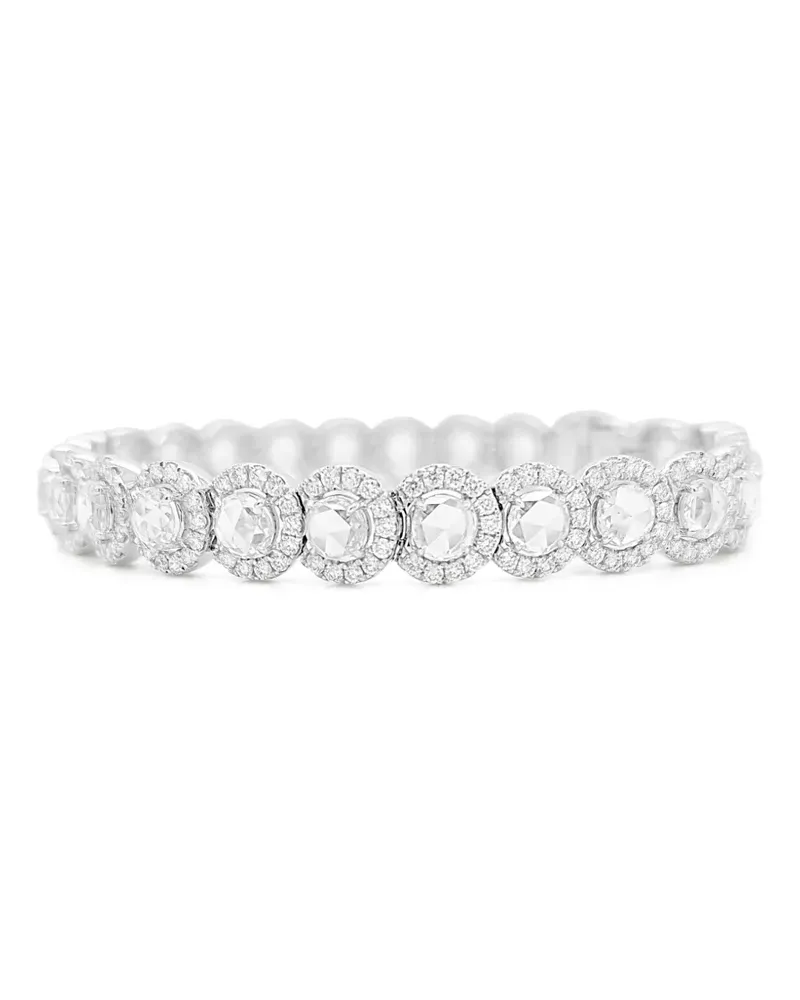 HYT Jewelry 18kt Weißgoldarmband mit Diamanten - Silber Silber
