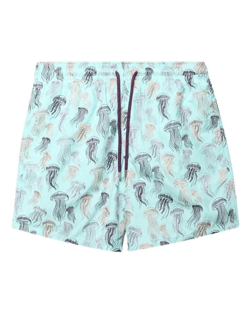 Vilebrequin Mistral jellyfish-print swim shorts - Blau Blau