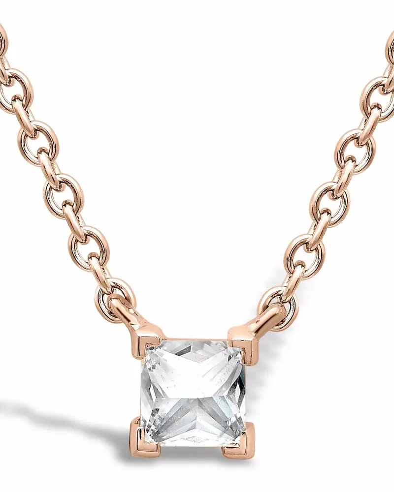 Pragnell 18kt RockChic Rotgoldhalskette - Rosa Rosa