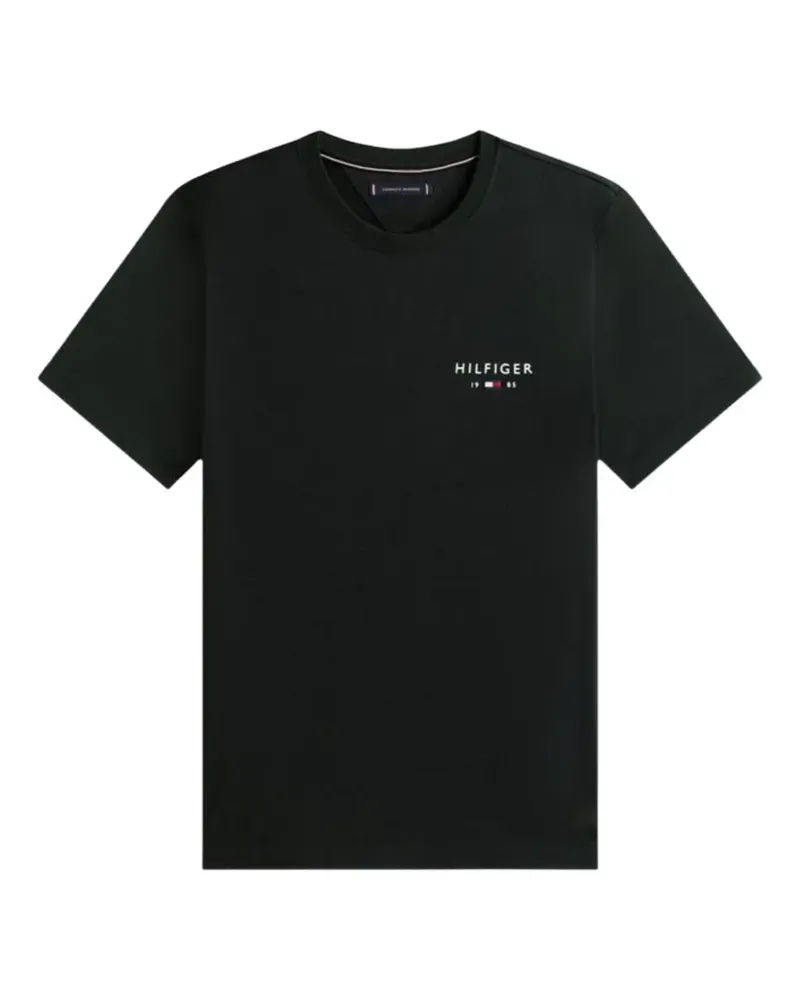 Tommy Hilfiger T-Shirt mit Logo-Print - Schwarz Schwarz