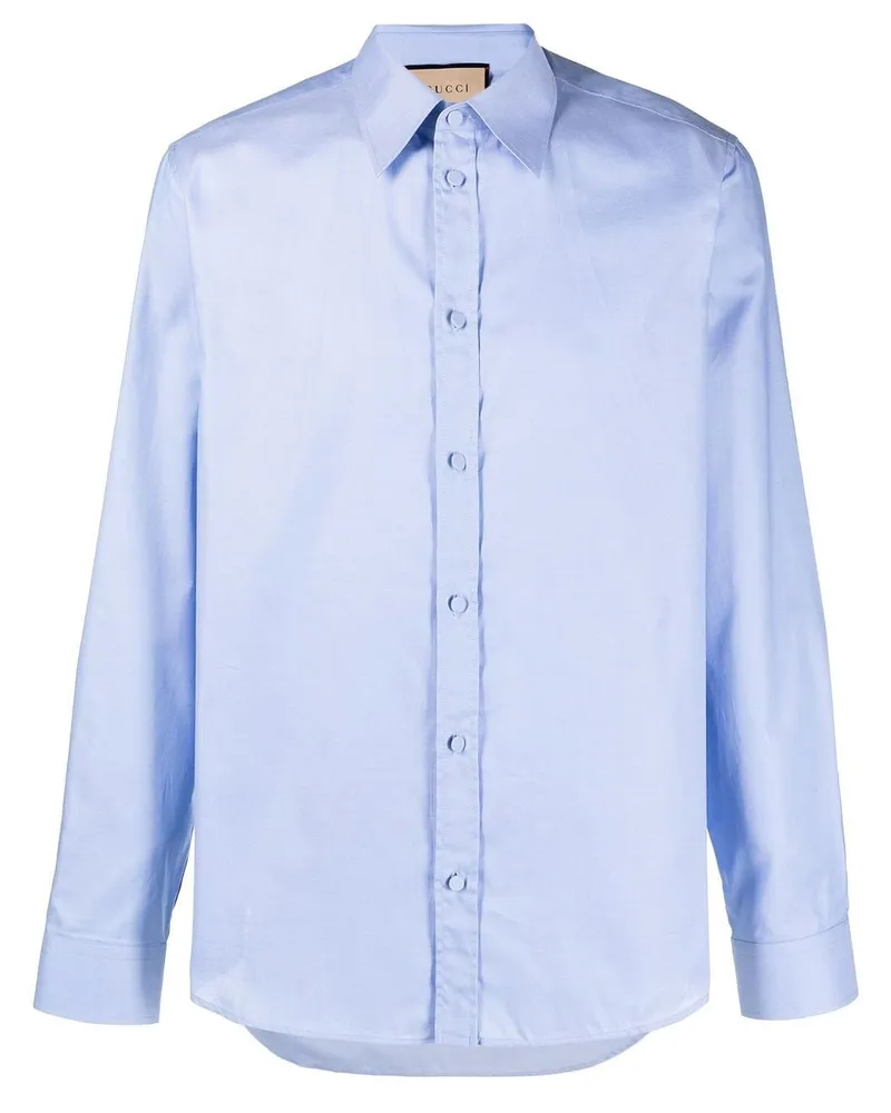 Gucci Langärmeliges Hemd - Blau Blau