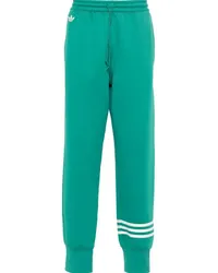 adidas Jogginghose mit Streifen Grün