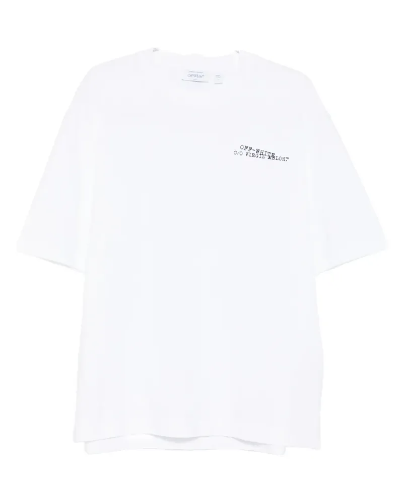OFF-WHITE x Virgil Abloh short-sleeve T-shirt - Weiß Weiß