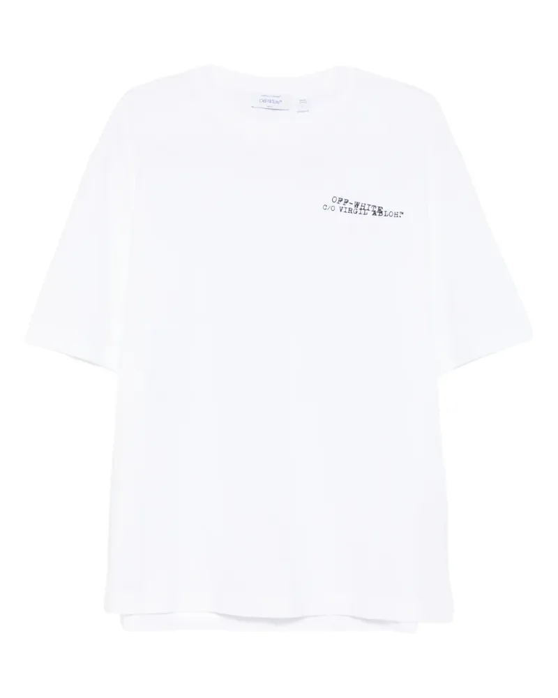 OFF-WHITE x Virgil Abloh short-sleeve T-shirt - Weiß Weiß