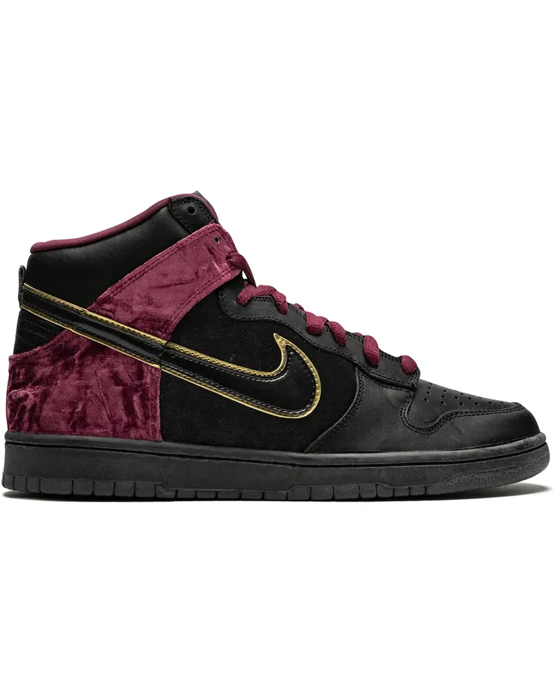 Nike Dunk High Premium SB' Sneakers - Schwarz Schwarz