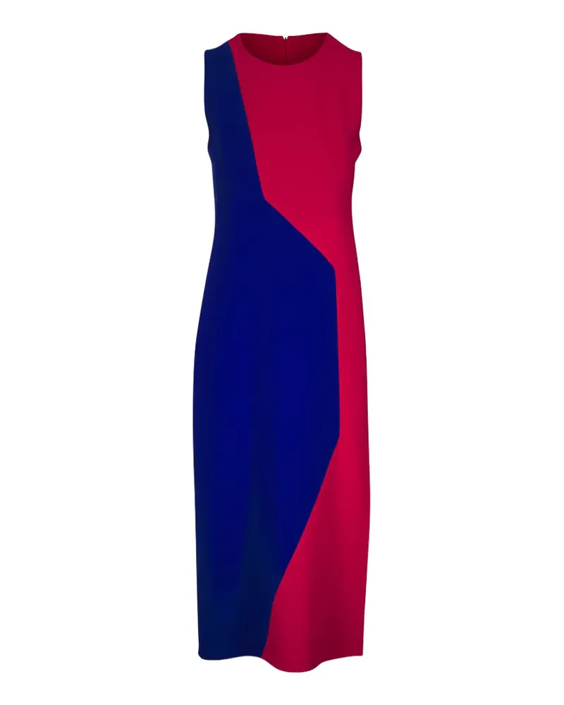 Akris colour-block maxi dress - Rot Rot