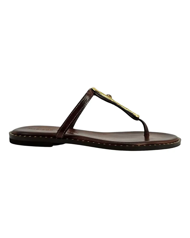 MADISON.MAISON hammered-link sandals - Braun Braun